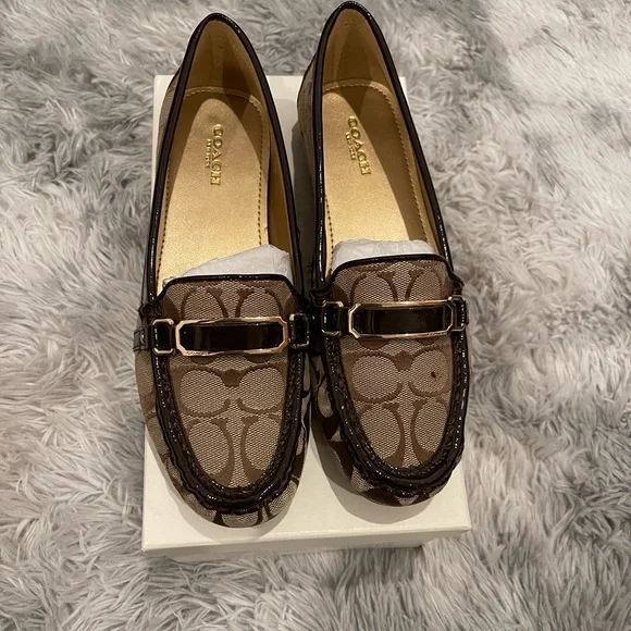 Coach | Shoes | Coach Loafers Khakichestnut Size 7m | Poshmark display picture 2